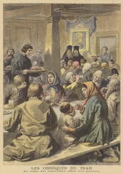 Das Begräbnis von Zar Alexander III. von Russland